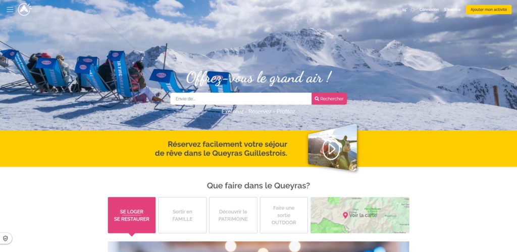 Le guide d'inspiration dédié au Parc du Queyras et au Guillestrois - plateforme de réservation